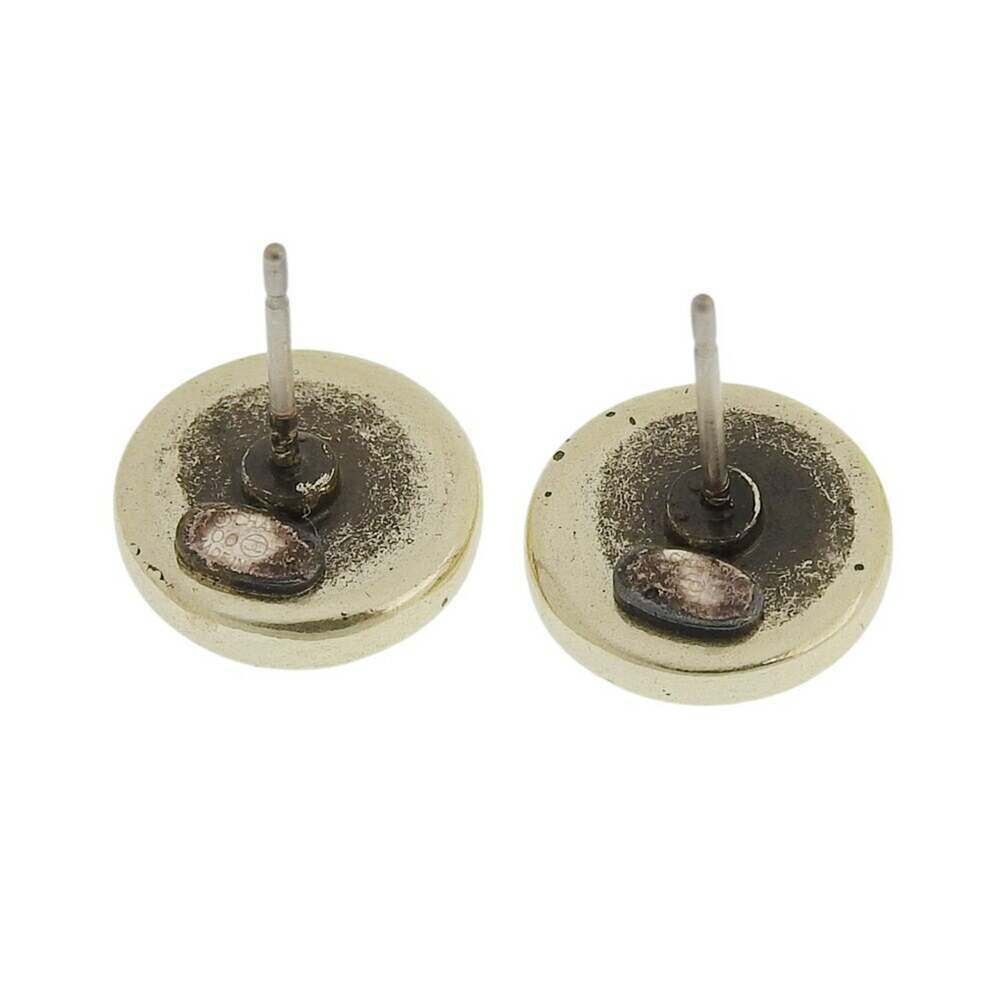 Chanel Cc Logo Earrings Metal #256893C67B - Picture 6 of 8